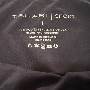 Tahari Sport Navy Leggings